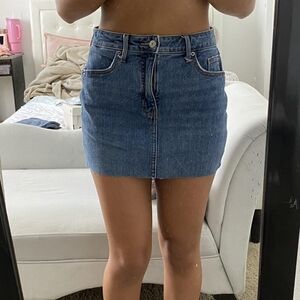 Old Navy Women's Blue and Navy Skirt